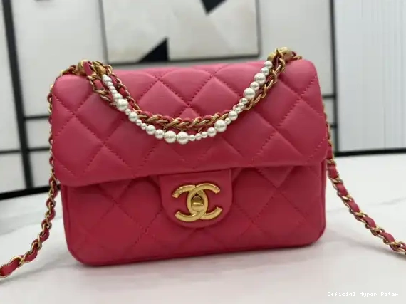 Hyper Peter BAG-14.5x19.5x7.5cm FLAP CHANEL 0625